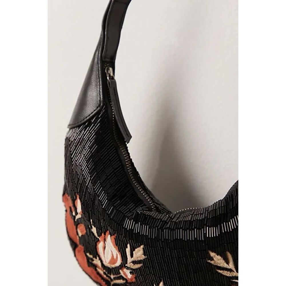 Free People Bugle Bead Clutch - Picture 2 of 12